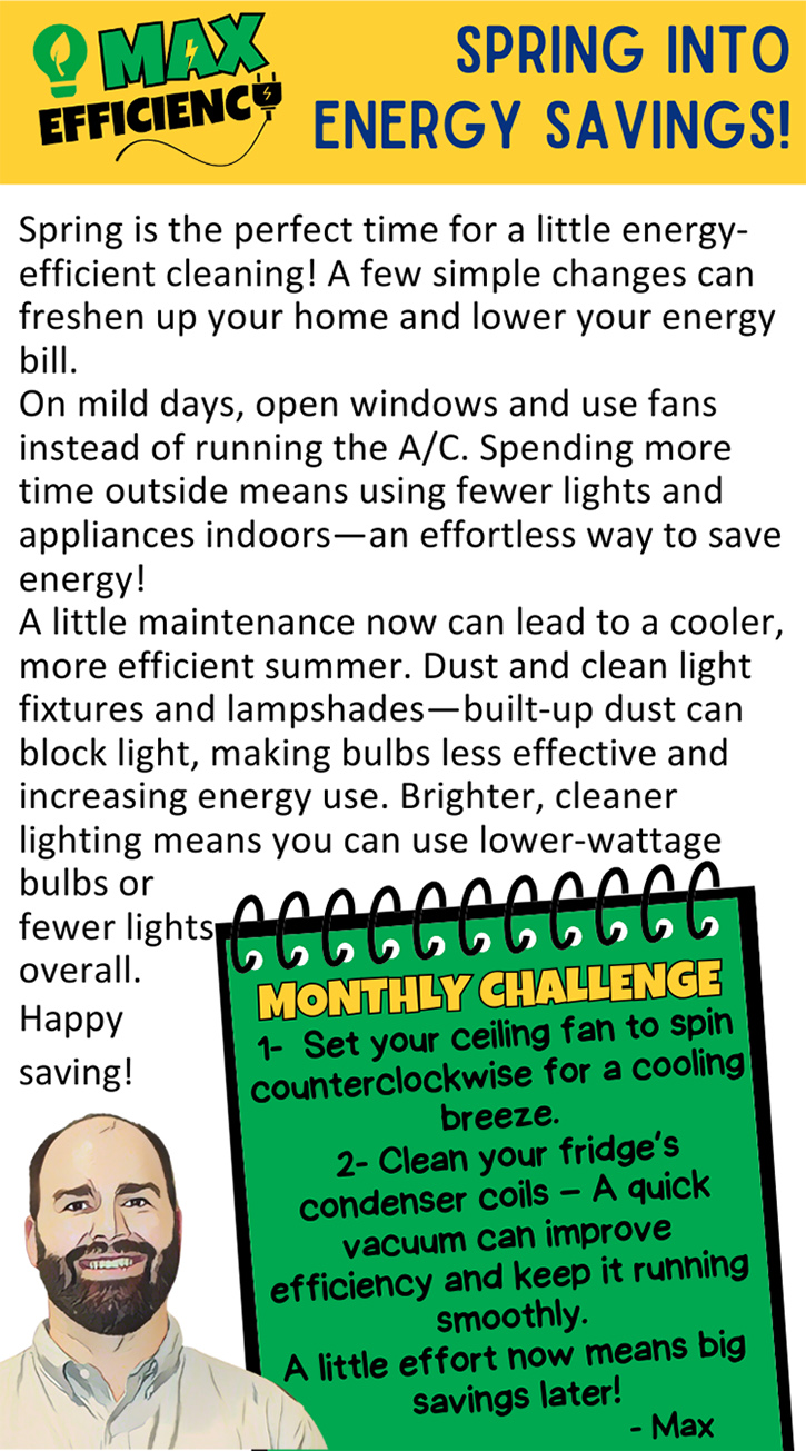 MAX Efficiency April 2025