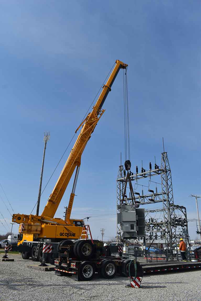 crane working